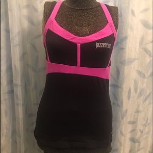 Jazzercise Athletic Top with Built-in Bra